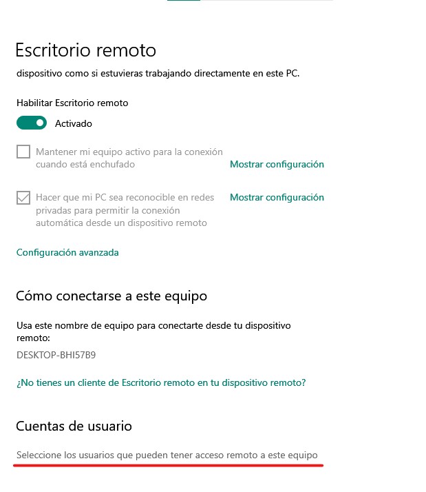 cuentas